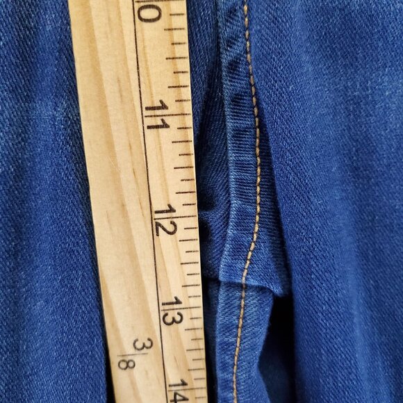 Lane Bryant Jeans Womens Plus 24 Blue Elastic Drawstring Casual Jogger Denim - Picture 6 of 10